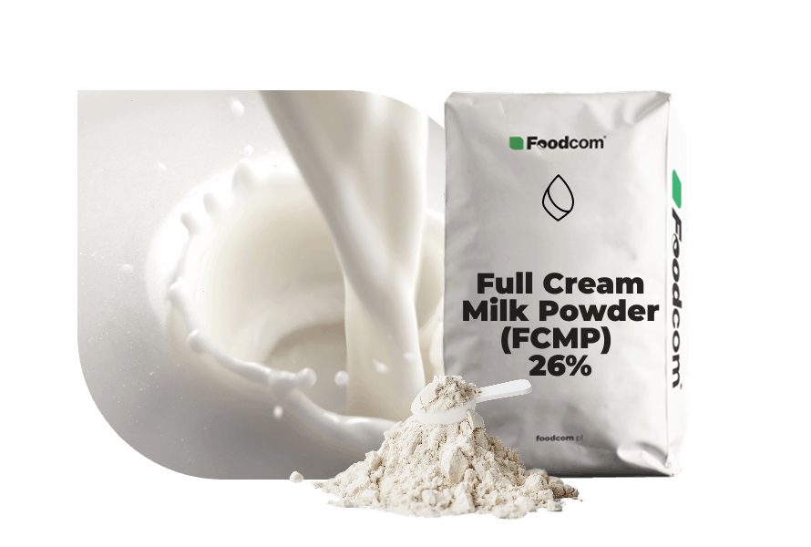 Lait entier en poudre 26% (FCMP)