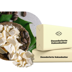 Desodorierte Kakaobutter