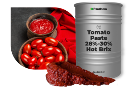 Pasta pomidorowa 28%-30% Hot Brix