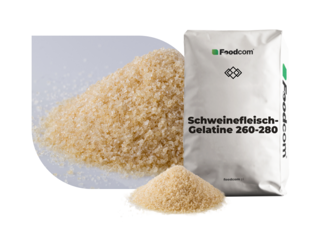 Schweinefleisch-Gelatine 260-280