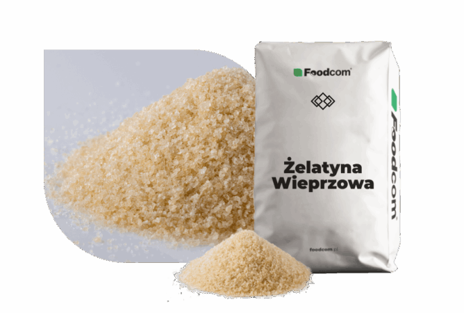 żelatyna wieprzowa