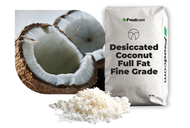 Desiccated Coconut Full Fat Fine Grade