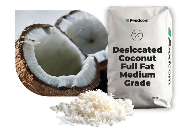 Desiccated Coconut Full Fat Medium Grade