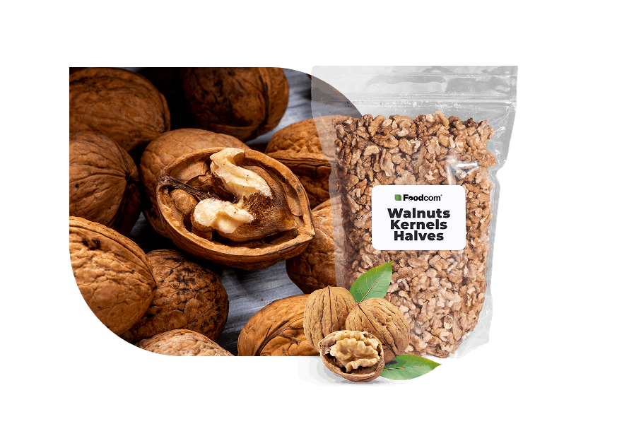 Walnuts Kernels Halves Walnuts Kernels Halves