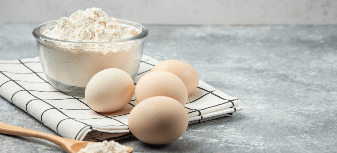 Egg powder and sustainable production and market innovation