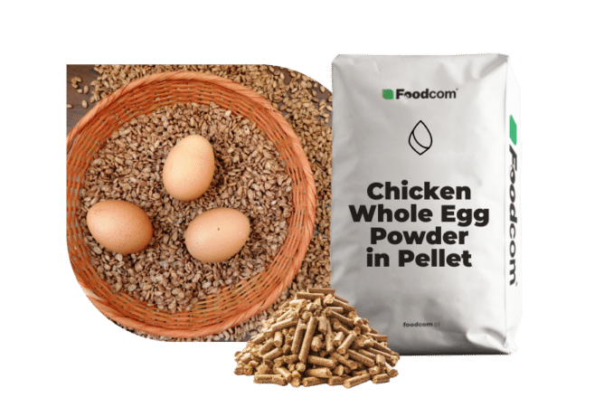 egg powder in pellet