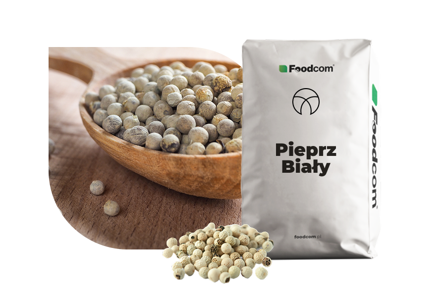 Pieprz Biały Mielony Sterylizowany Pieprz Biały Mielony Sterylizowany